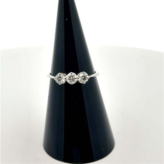 Ring Cianfrone Gioielli Woman Trilogy in Gold Diamante 0.60 Ct ANOR-198 - ANOR-198